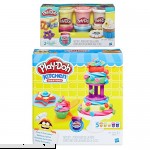 Play-Doh Kitchen Creations Frost n' Fun Cakes Play Set + Play-Doh Confetti Compound Bundle  B074MFF7QF